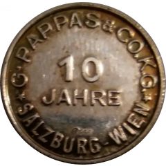 Token - 10 Jahre Pappas and Co. K.G.