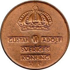 2 Öre - Gustaf VI Adolf
