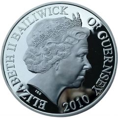 5 Pounds - Elizabeth II Battle of Britain - Supermarine Spitfire, Silver Proof