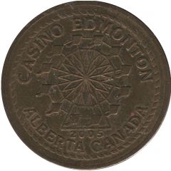 50 Cent Gaming Token - Casino Edmonton Edmonton, Alberta