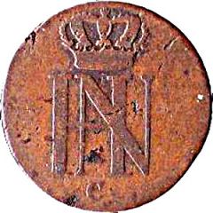1 Pfennig - Jérôme Bonaparte