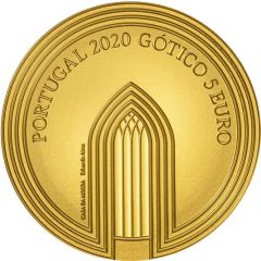 5 Euros The Gothic, Gold