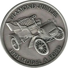 Medal - Ford 75th Anniversary - Model A Ford Event Medal