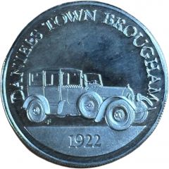 Franklin Mint - Collection of Antique Car Coins - Series 1 Daniels Town Brougham