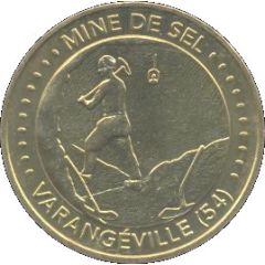 Monnaie de Paris Tourist Token - Varangéville Mine de Sel