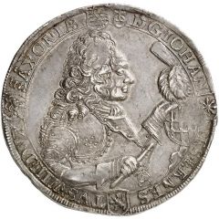 1 Thaler - John Ernest VIII Saalfelder Ausbeute