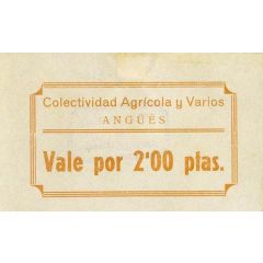 2 Pesetas Angüés