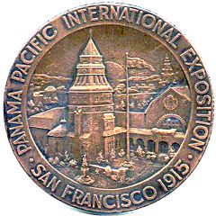 Medal - Panama Pacific International Exposition