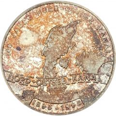 Medal - 100th anniversary of the opening of the North Sea and Baltic Sea canal