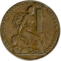 1/2 Penny Warwickshire – Birmingham / Coining and Copper Co.