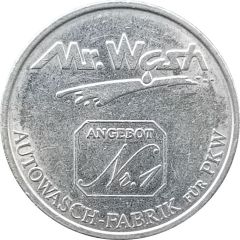 Car Wash Token - Mr. Wash № 1