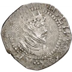 1 Real - Felipe III bust right
