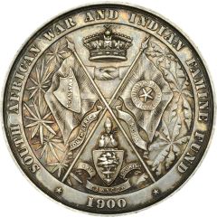 Award South African War and Indian Famine Fund