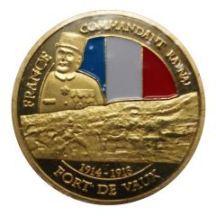 Token - Souvenirs et Patrimoine Meuse - Fort de Vaux, Commandant Raynal