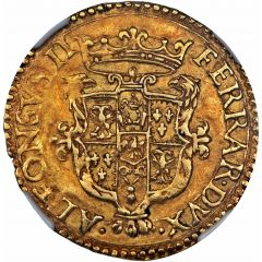 1 Scudo d`Oro - Alfonso II