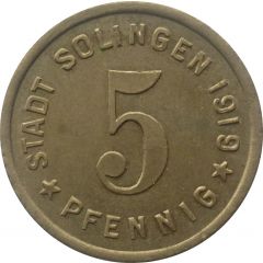 5 Pfennig - Solingen