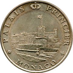 Monnaie de Paris Tourist Token - Monaco Palais Princier