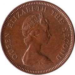 1 New Penny - Elizabeth II 2nd portrait
