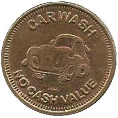 1 Dollar - Carwash Cartoon Car