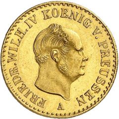 1/2 Frederick d`Or - Frederick William IV