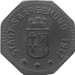 5 Pfennig - Saargemünd