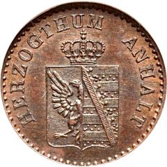 1 Pfennig - Alexander Charles Joint Coinage