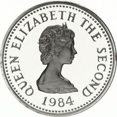 1 Pound - Elizabeth II St. Brelade, Silver Proof