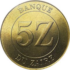 5 Zaïres