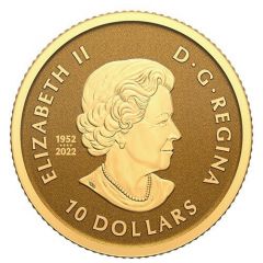 10 Dollars - Elizabeth II Lynx, Bullion