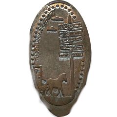 Elongated Penny - Dutch County Intercourse, Pennsylvania