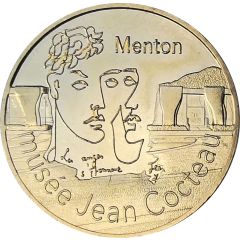 Monnaie de Paris Tourist Token - Menton Musée Jean Cocteau - Les anges s`étonnent