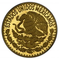 1 Peso Pattern, Classic Eagle, Brass