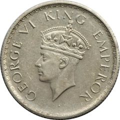1/2 Rupee - George VI