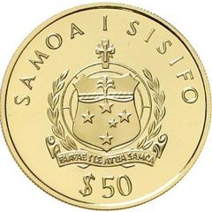 50 Tala - Tanumafili II Discus Thrower