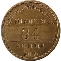 Token - Campbell, Wyant, & Cannon Foundry Co. Muskegon, Michigan
