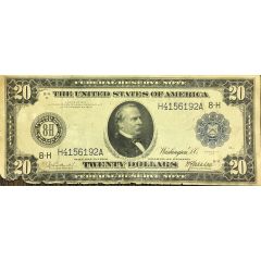 20 Dollars Large-Size Federal Reserve Note
