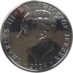 5 Pounds - Charles III D-Day, Coloured