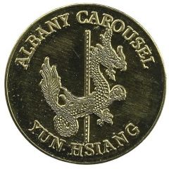Ride Token - Albany Carousel, Yun Hsiang Albany, Oregon