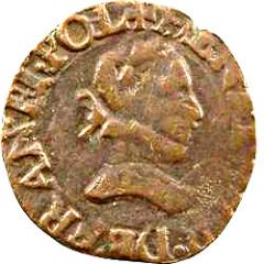 Denier Tournois - Henri III Troyes
