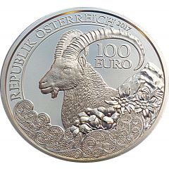 100 Euros Alpine Ibex