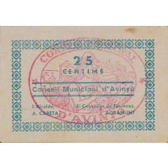 25 Céntimos Avinyó