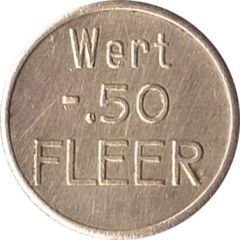 Token - Wert .50 Fleer