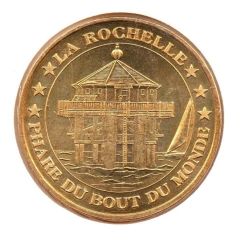 Tourist token - Monnaie de Paris - La Rochelle - Phare du bout du monde