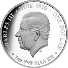 1 Dollar - Charles III Captain Cook