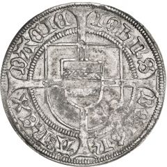 Skilling - John I Malmö mint