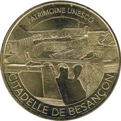 Monnaie de Paris Tourist Token - Citadelle de Besançon Patrimoine Unesco