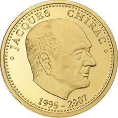Président de la République - Jacques Chirac or