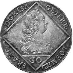 30 Kreuzers - Franz I without X