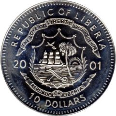 10 Dollars Freedom of Mind - Buddha 560-480 BC