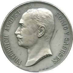 Medal - Friedrich August III - World War I